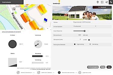 KommEnergie GmbH Solarkataster Ansicht 2
